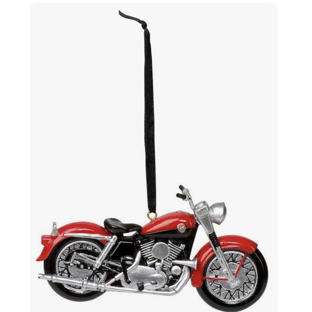 Harley-Davidson 2022‎ Motorcycle Shaped Hanging Holiday Christmas Tree Ornament